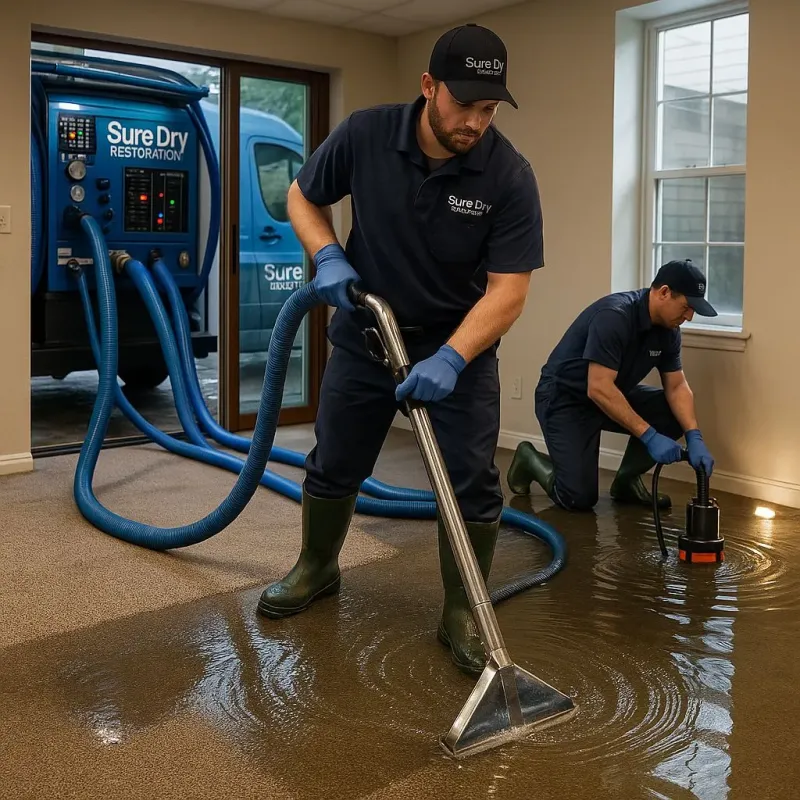 Water Extraction and Removal process in Isla Vista, CA